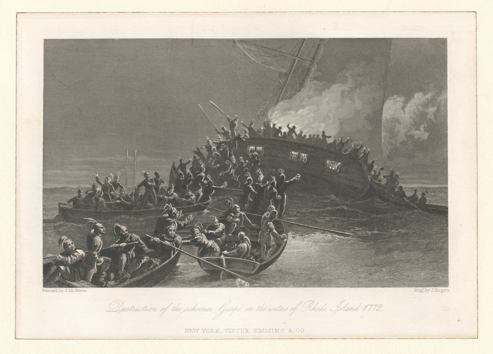 The Gaspee Affair of 1772: Colonists Burned a British Customs Ship